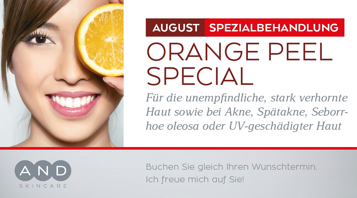 AUGUST SPEZIALBEHANDLUNG ORANGE SPECIAL
